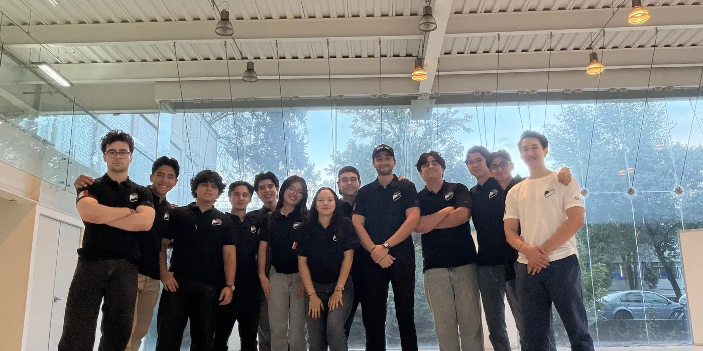 The group of TEC Racing members who travelled to Formula SAE Mexico 2026